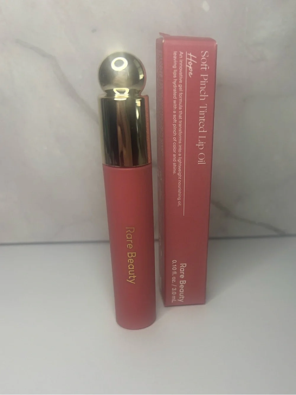 NEW/NIB Rare Beauty Soft Pinch Tinted Lip Oil in Shade Hope